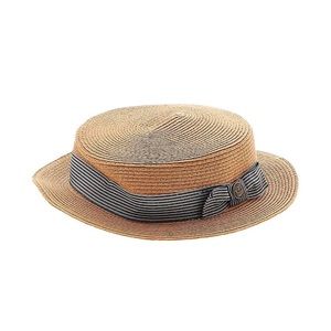 RARE! Goorin Bros flat boater paper hat XL